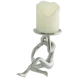 Lady C/Holder Raw Silver 18X17Cm  - Image 3