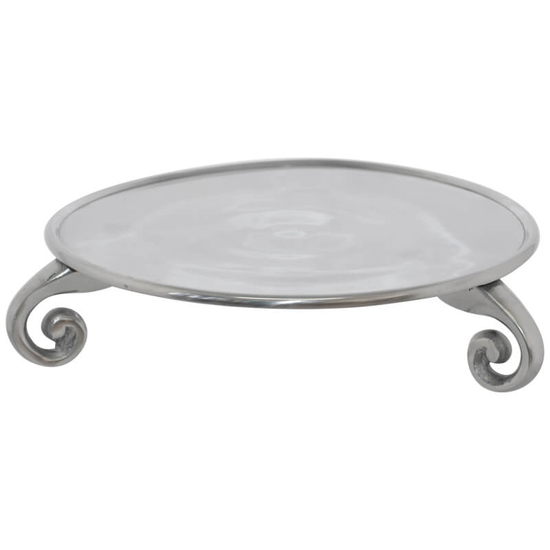 Nordic Round Candle Plate 31Cm   