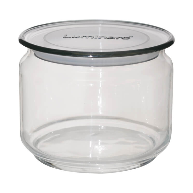 Plano Jar With Grey Lid 500Ml 8Cm