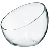 Clear Slanted Top Vase 15Cm       - Image 3
