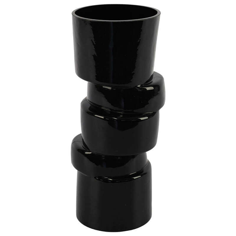 Ngqondo Vase 30Cm Black          