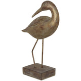 Heron On Plinth Beak Up           - Image 2