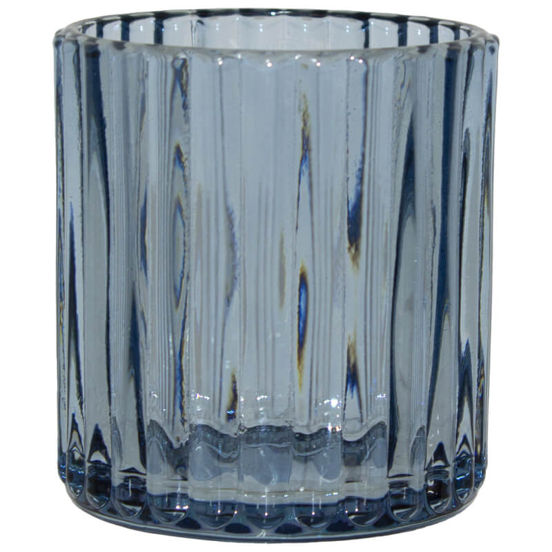 Orla Blue Votive 8Cm             