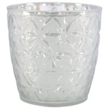Bianco Votive 8Cm White/Silver   