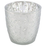 Bianco Votive 8Cm White/Silver    - Image 2
