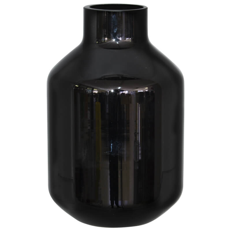 Black Mini Vase 15Cm             