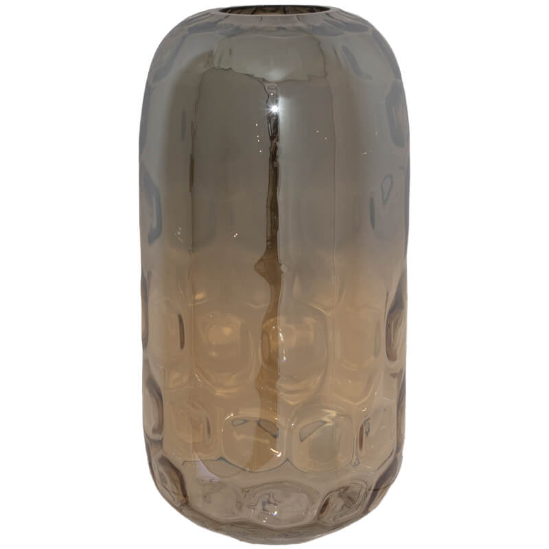 Amber Luste Vase 34Cm