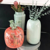 Coral Art Glass Vase 19Cm         - Image 2