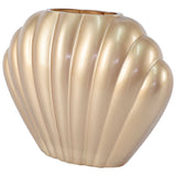 Shell Vase 17Cm Metalic Bronze    - Image 2