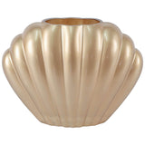 Shell Vase 17Cm Metalic Bronze    - Image 3