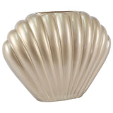 Shell Vase 22Cm Old Gold          - Image 3