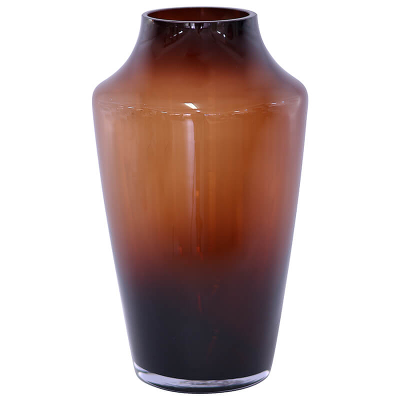 Cora Vase Mocha 33Cm