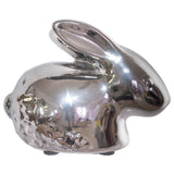 Silver Rabbit 9X11X6Cm           
