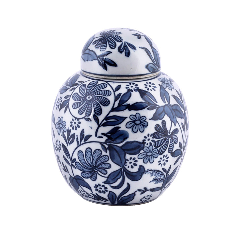 Corfu Oval Jar  16X12Cm          