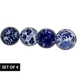 Mingd Decor Ball 10Cm Set/4 Mixed