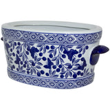 Blue Olive Oval Planter 36X20X16C - Image 2