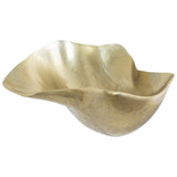 Uneven Bowl Gold 35X28X16Cm       - Image 3