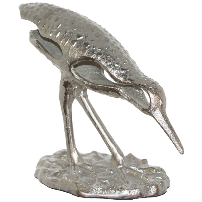 Silhouette Bird Beak Down 22X17Cm