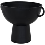 Black Ftd Bowl/Handle 34X29X26Cm - Image 2