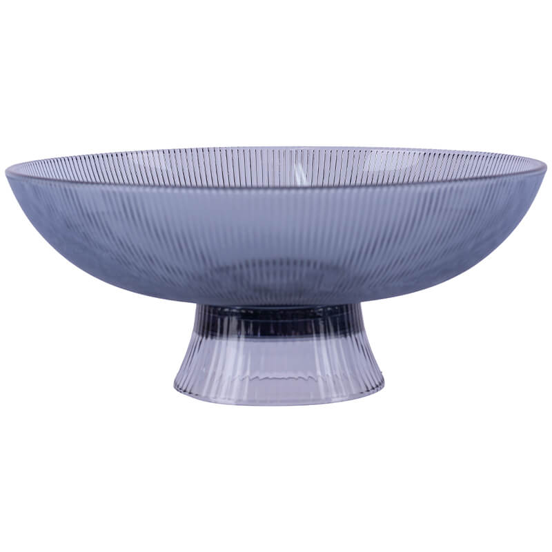 Blue Ftd Bowl 70Mm H 256Mm Dia   