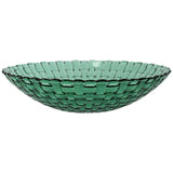 Weave Green Bowl 83Mm H 321Mm Dia
