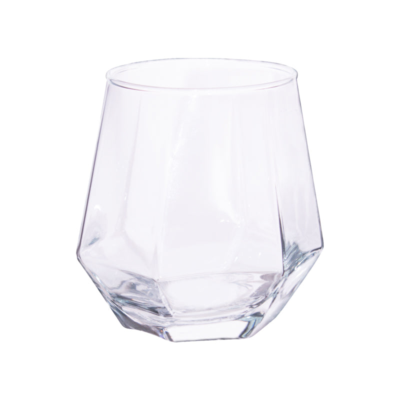 Hexagonal Whisky Tumbler 310Ml   