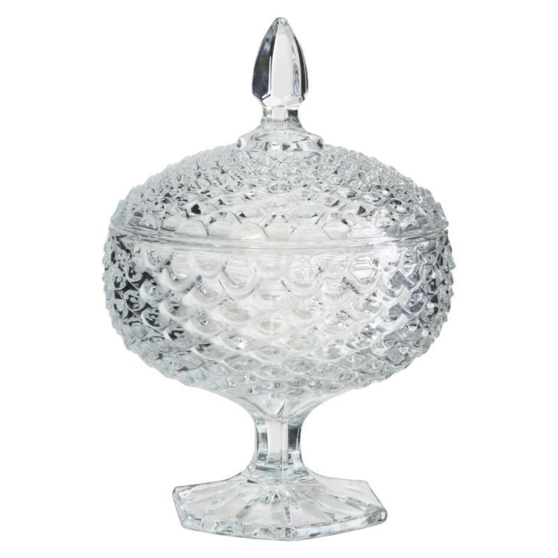 Dimple Ftd Candy Jar 25Hx16D     