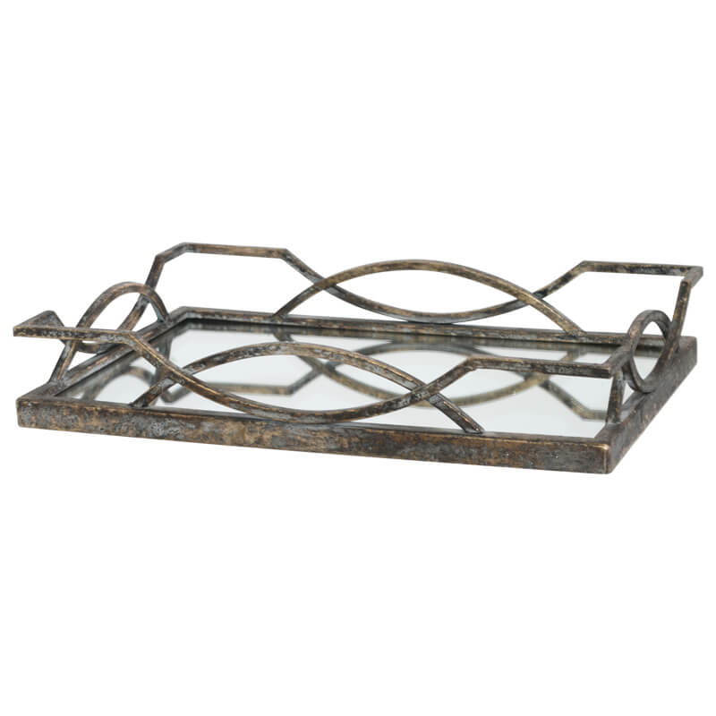 Metro Metal Tray 53X35Cm         