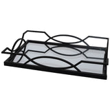 Metro Metal Tray Black 53X35Cm    - Image 3