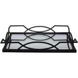Metro Metal Tray Black 53X35Cm    - Image 2