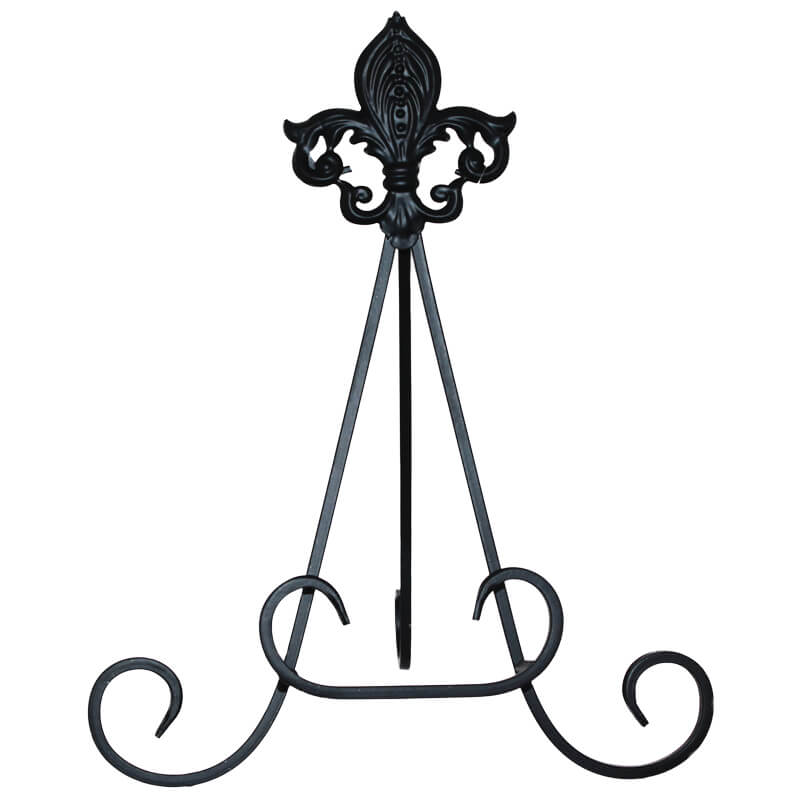 Plate Stand Black 32X25X37Cm     