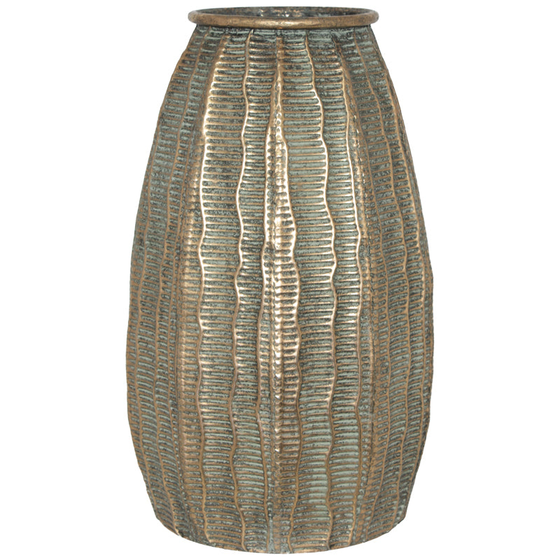 Grubi Metal Bullet Vase 40Cm     