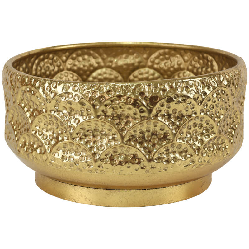 Dalga Metal Pot 15X30X30Cm       