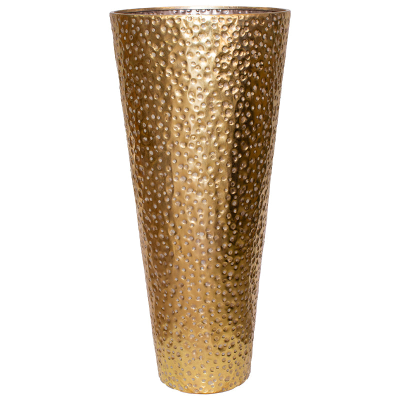 Hammered Thulo Vase 100X46Cm     