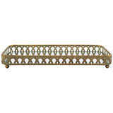 Subali Tray 41X24X6Cm Mirror Top  - Image 3