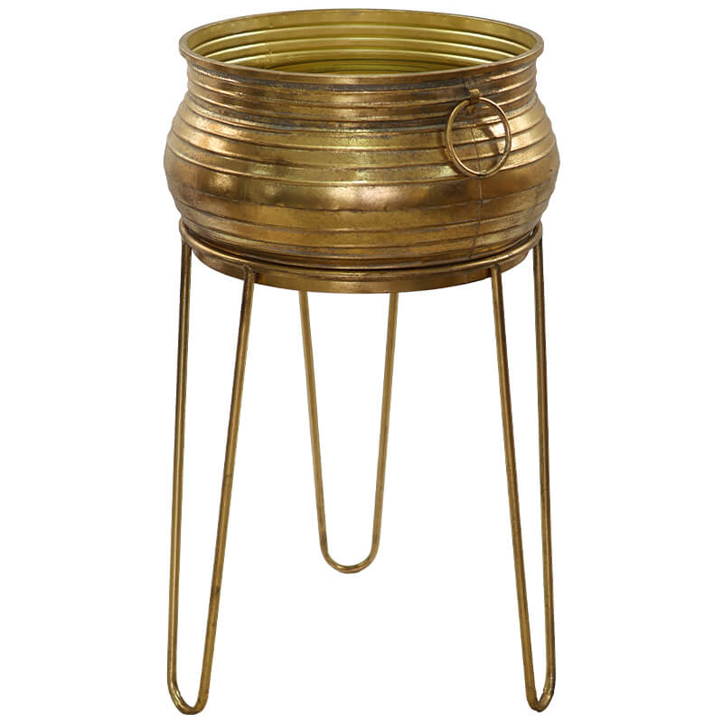 Handled Pot Stand Medium 68X35Cm 
