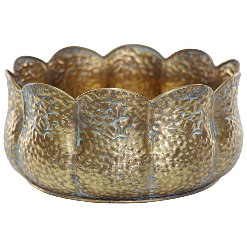 Tulip Gold Pot 31X15Cm           