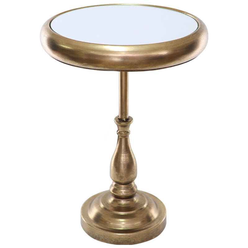 Leathan Table 56Hx40D            