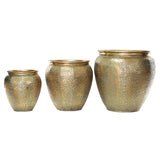 Gold Spekani Pot 58Hx60D          - Image 2