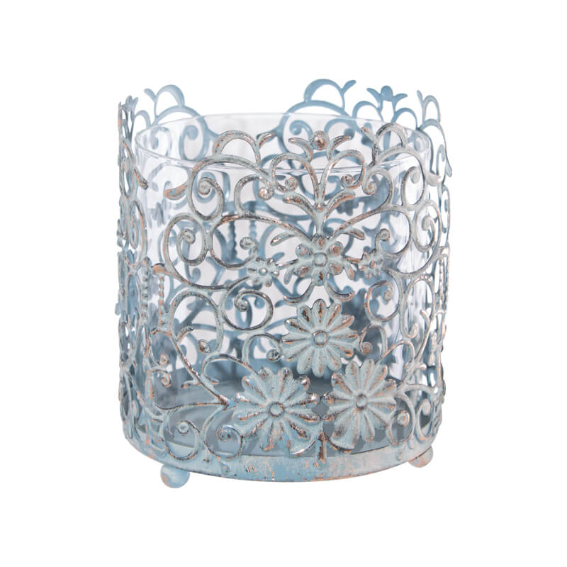 Margarite Votive With Glass 15 Cm