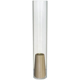 Tager Wood & Glass C/Holder 38X7C