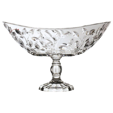Laurus Oval Ftd Ctr Piece 34X20Cm