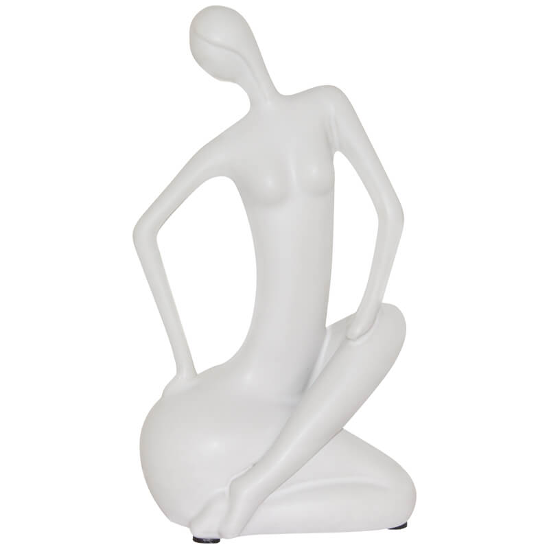 Lady Figurine 14X11X25Cm         