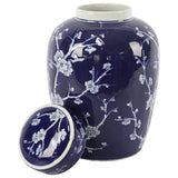 Blue Blossom Ginger Jar 32X22Cm   - Image 2