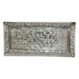 Moroccan Rect Plate Silver 40X20C - Image 2