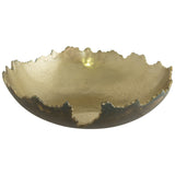 Crater Two-Tone Gold Display 32Cm