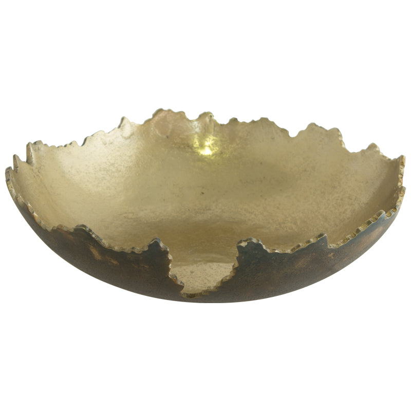 Crater Two-Tone Gold Display 32Cm