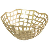 Organic Basket Gold 31X16Cm       - Image 2