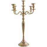 5 Lite Candelabra 70Cm Gold      