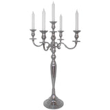 Silver 5Arm Candelabra 70Cm       - Image 2